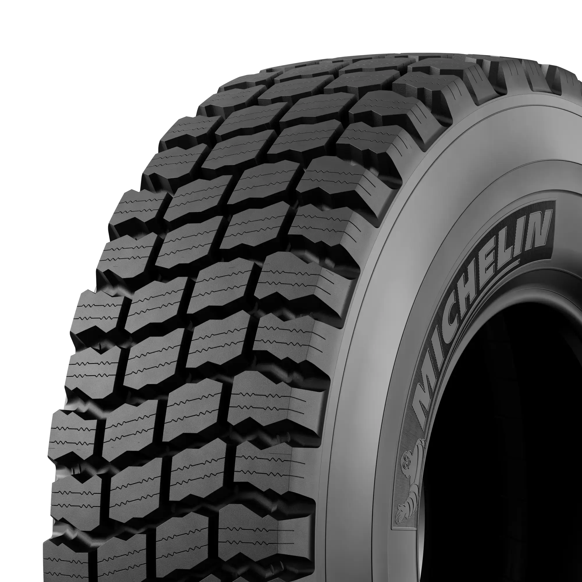 Tire MICHELIN X SNOPLUS Winter tire 17.5 R25 tire + rim Square
