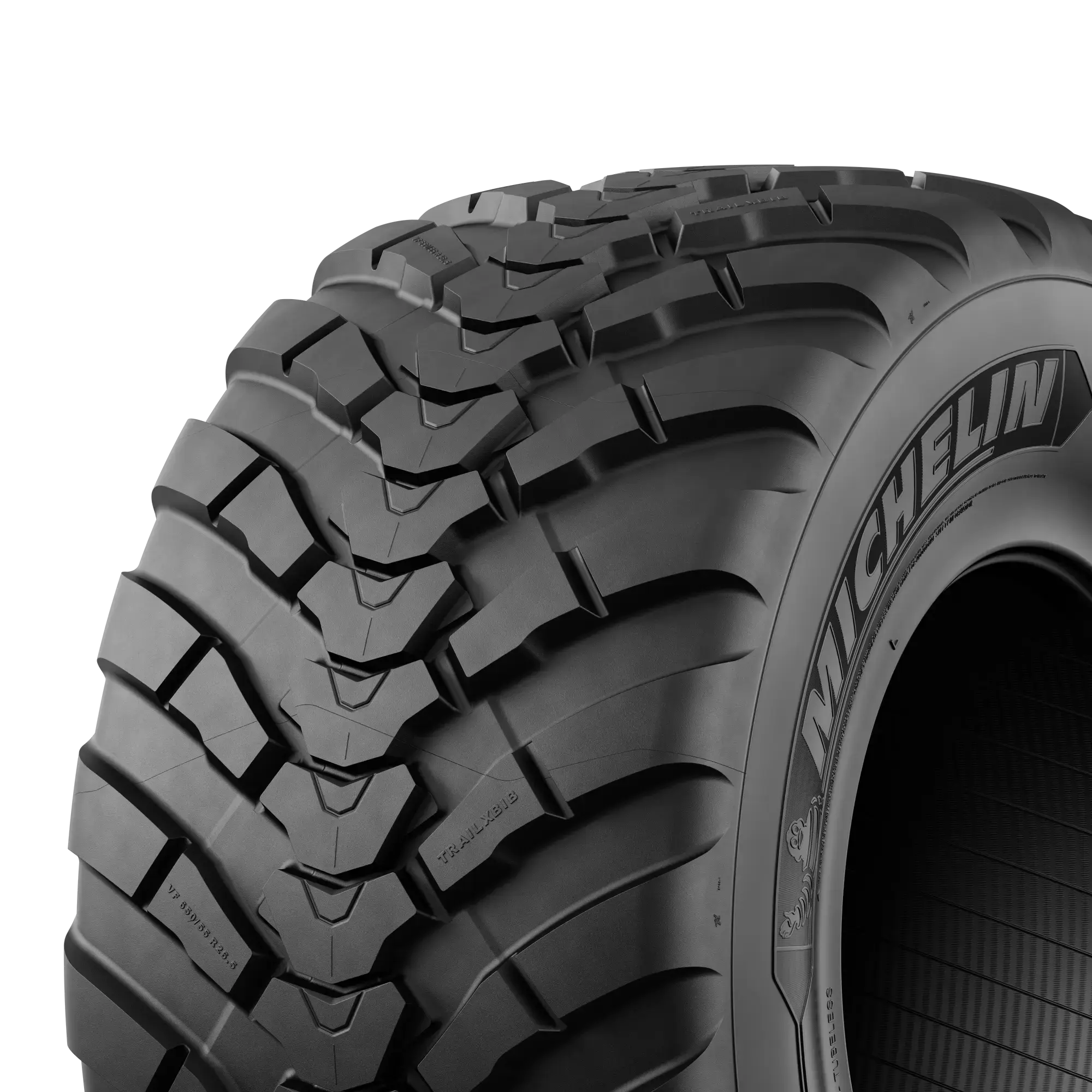 Tire MICHELIN TRAILXBIB All-season tire VF 650/55 R26.5 174D IMP TL tire + rim Square