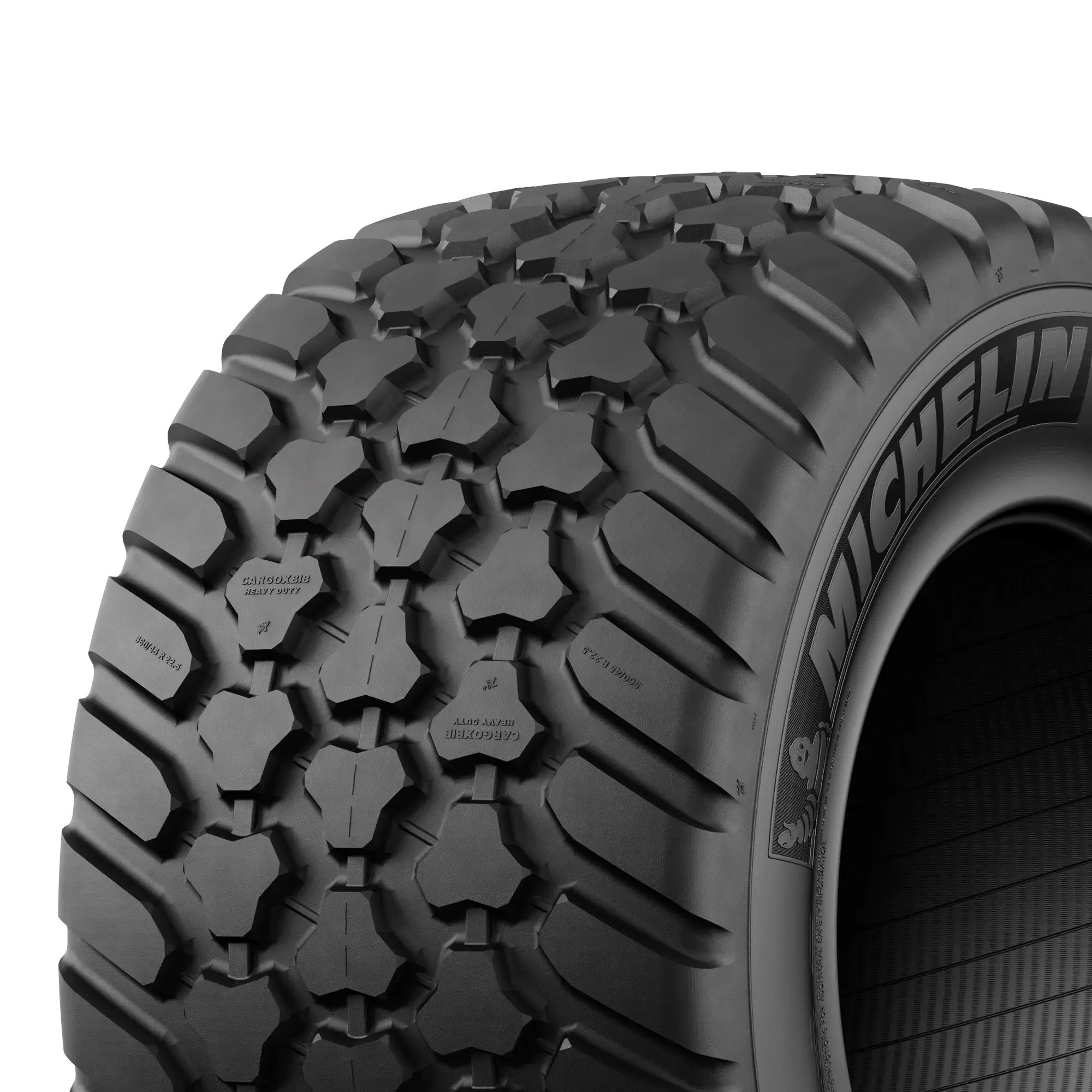 Tire MICHELIN CARGOXBIB HEAVY DUTY 560/45R22.5 tire + rim Square