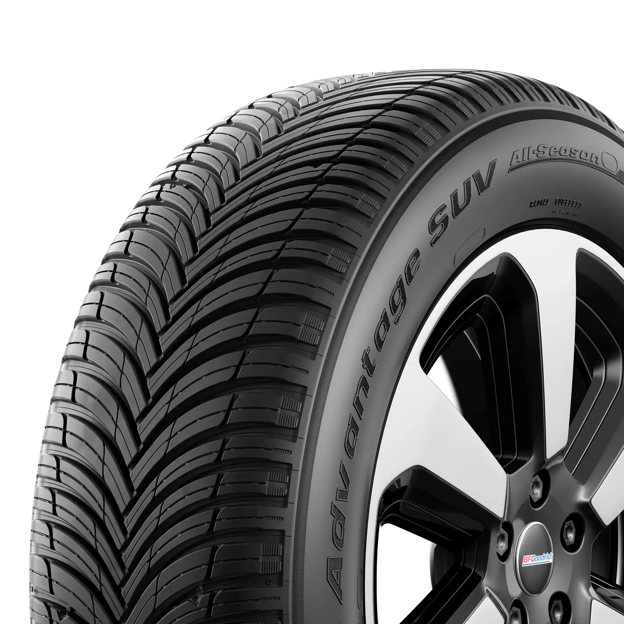 Pneu BFGOODRICH ADVANTAGE SUV ALL-SEASON Pneu toutes saisons 215/65 R17 99V A (pneu + jante) Carré