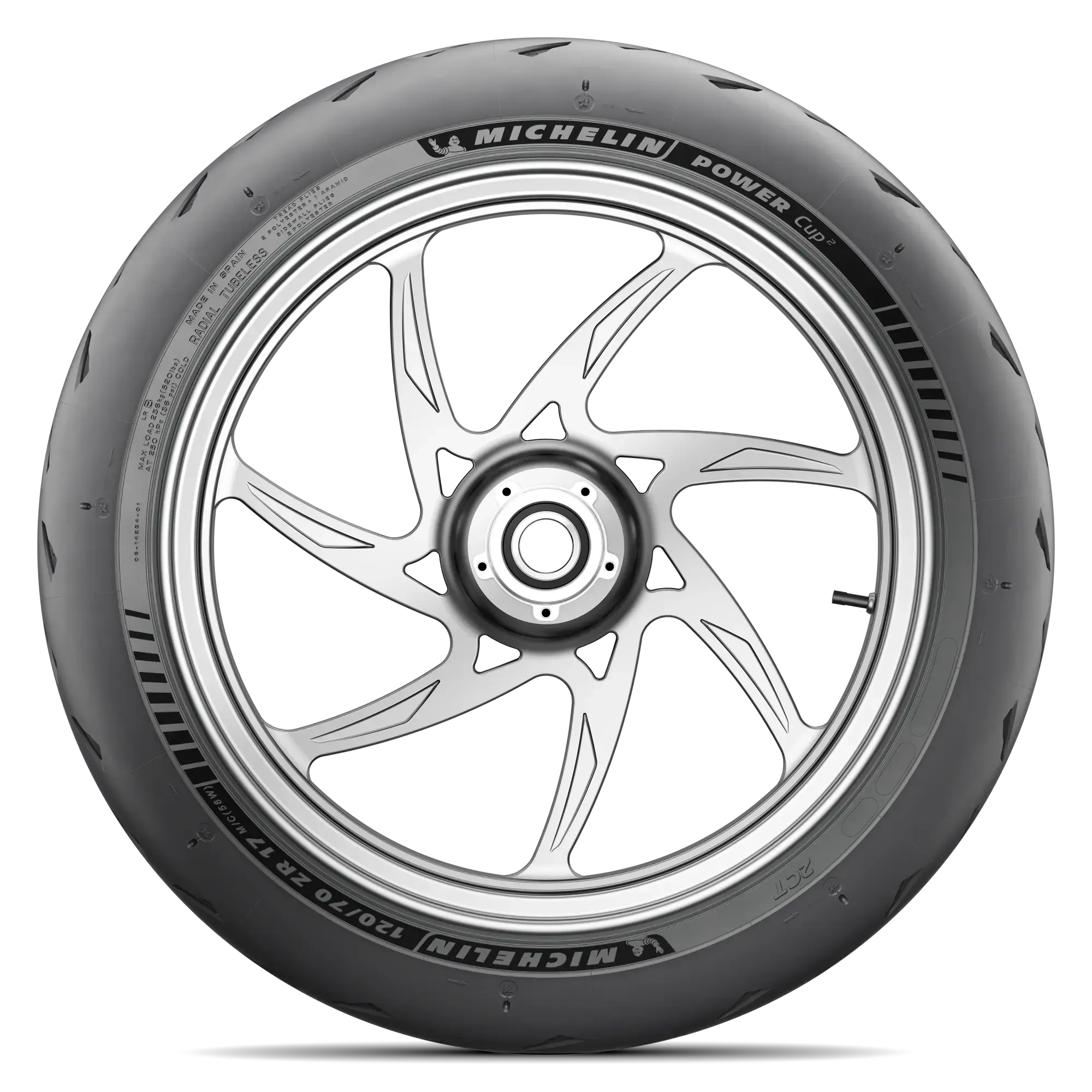 ☆K31 売切り! ミシュラン パワーカップ2 2CT 2CT+ 前後セット 120/70