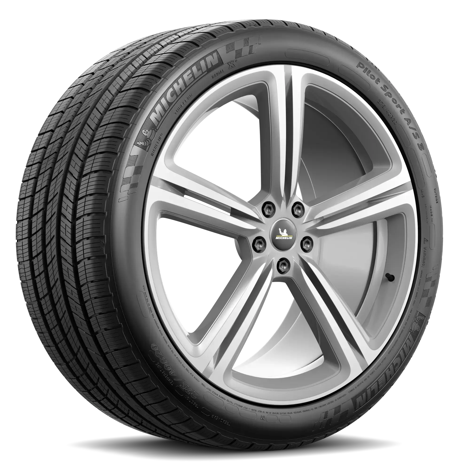 Pneu MICHELIN PILOT SPORT A/S 3 Pneu para todas as estações 275/40 R20 106V XL A (pneu + aro) Quadrado