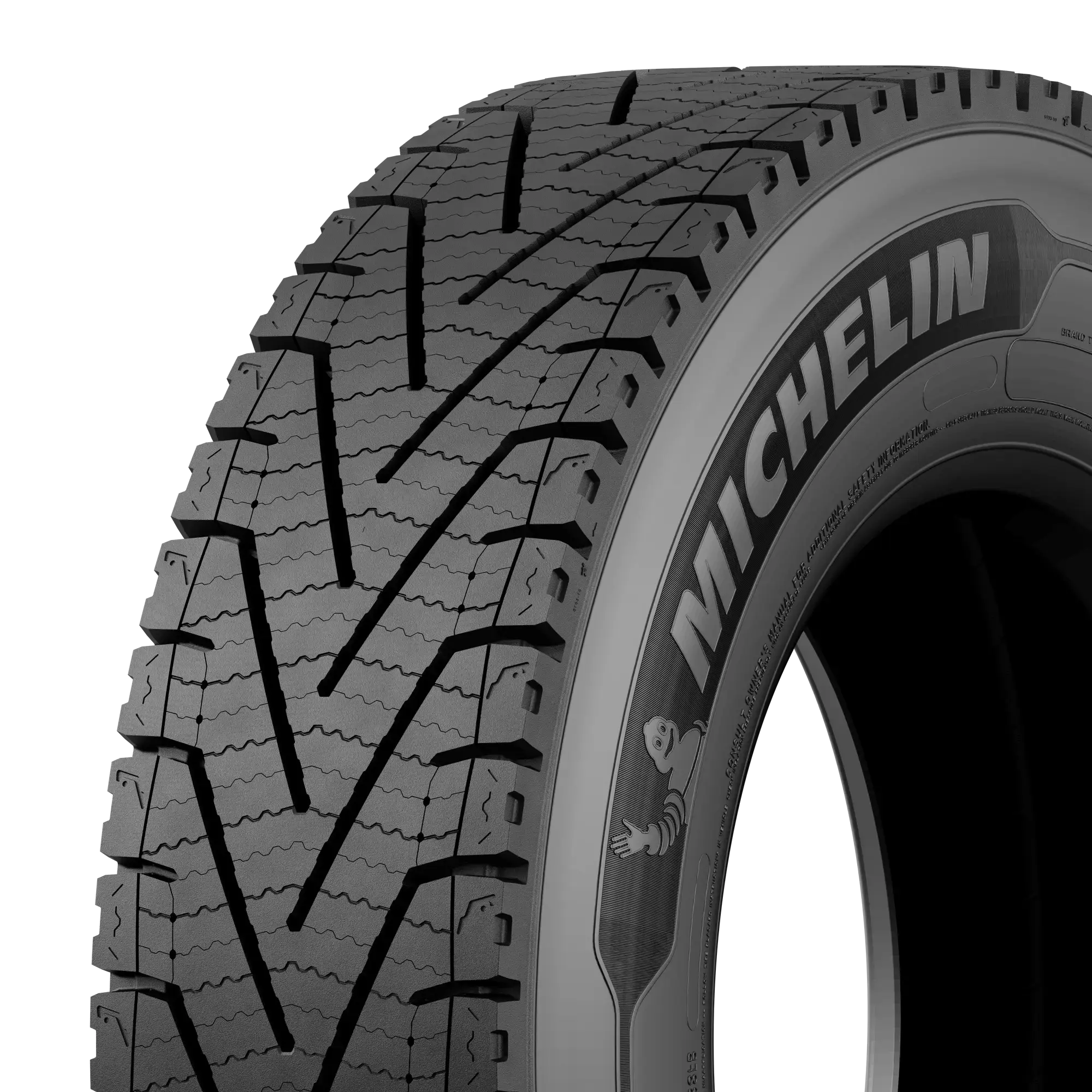 Tire MICHELIN X LINE GRIP D 295/75 R22.5 tire + rim Square