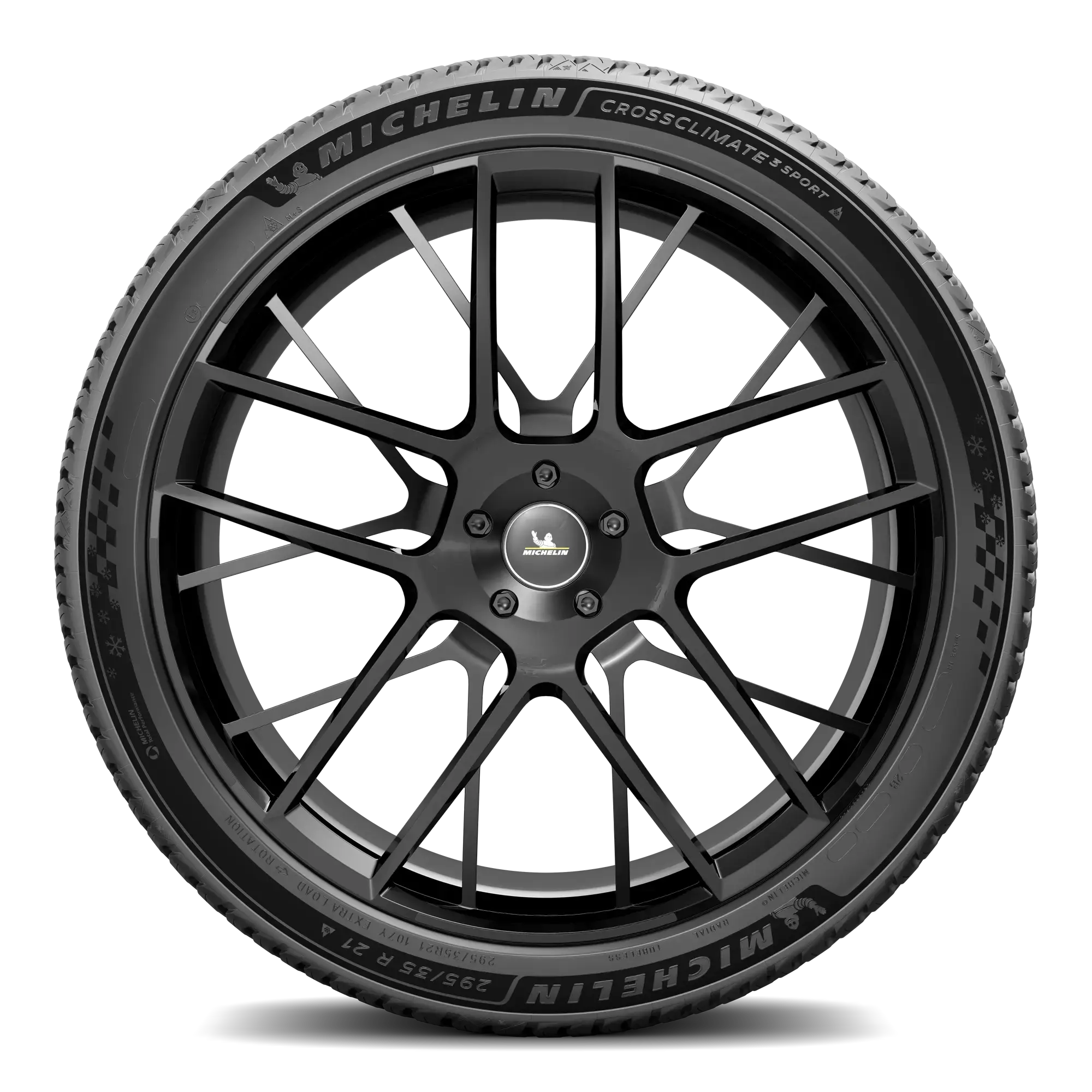 Pneumatico MICHELIN CROSSCLIMATE 3 SPORT 295/35 R21 107Y XL A (pneumatico + cerchio) Quadrato