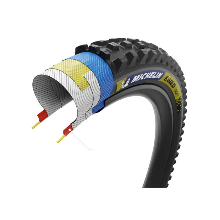 Tyre MICHELIN E-WILD FRONT RACING LINE Square