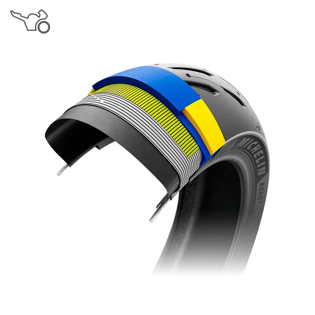 Reifen MICHELIN ROAD 5 Hinterreifen Quadratisch