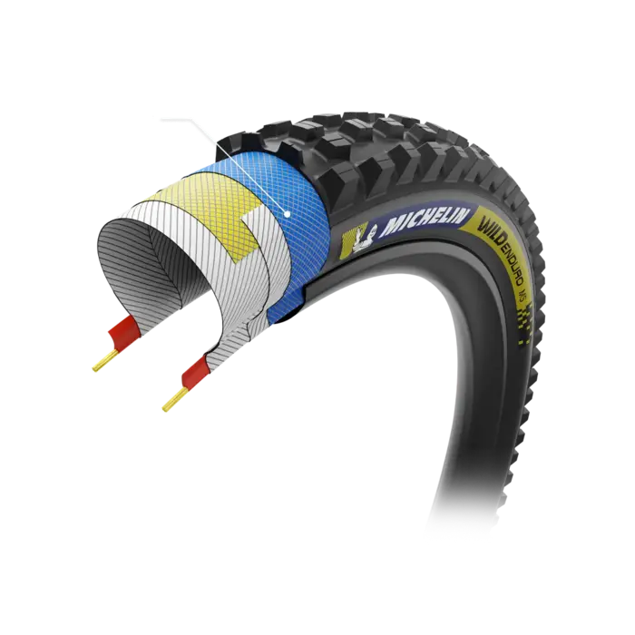タイヤ MICHELIN WILD ENDURO MS RACING LINE スクエア