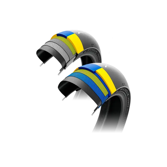 Tyre MICHELIN POWER SLICK 2 Set Square
