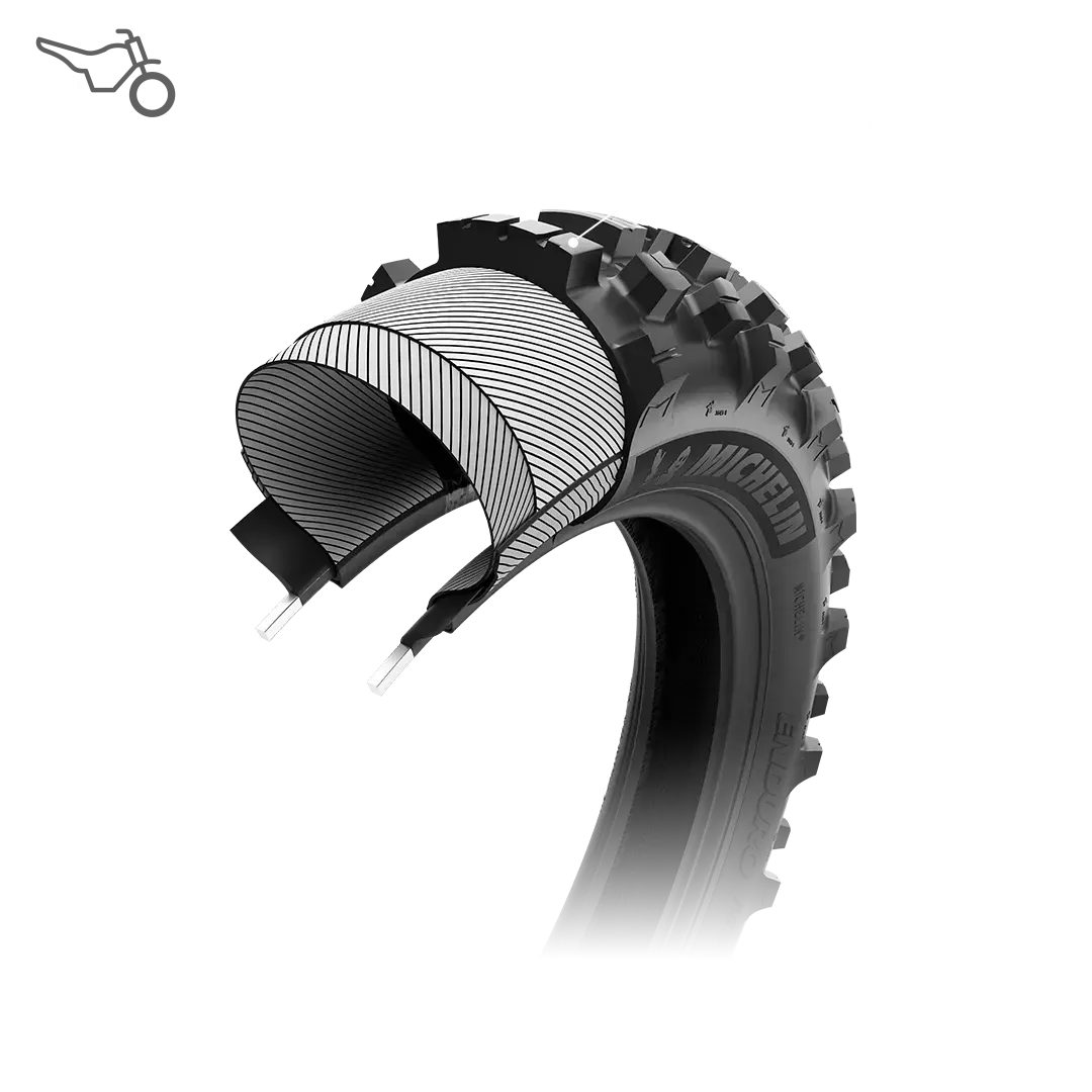 Pneu MICHELIN ENDURO XTREM Traseiros Quadrado
