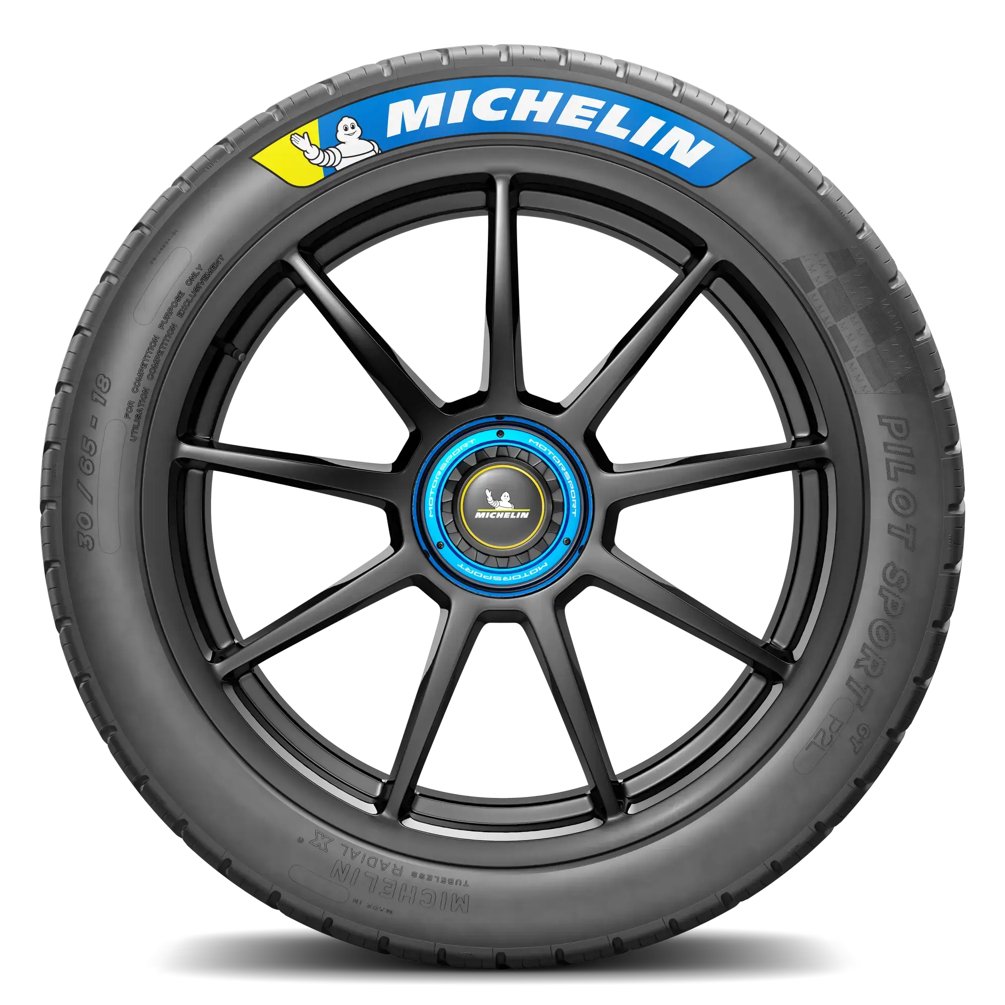 Tire MICHELIN PILOT SPORT GT P2L 30/65-18 A (tire + rim) Square