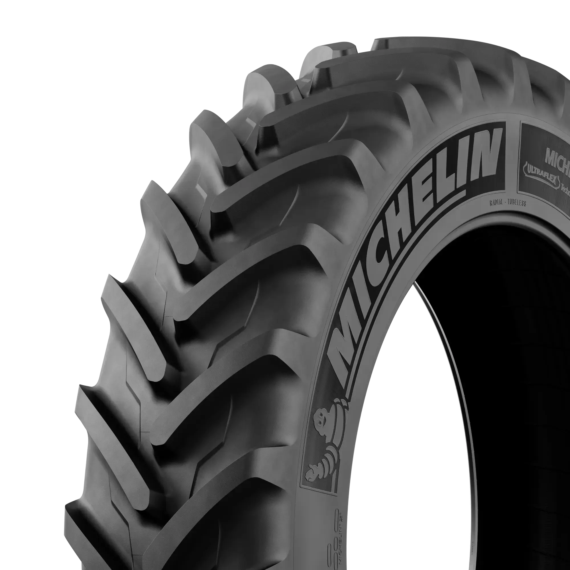 Tire MICHELIN YIELDBIB VF 480/80 R50 166A8/166B TL tire + rim Square