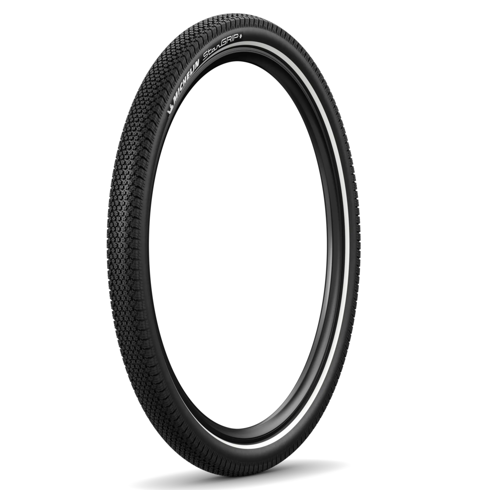 Opona MICHELIN STARGRIP Przednia i tylna 700x40C A (opona + obręcz) Kwadrat