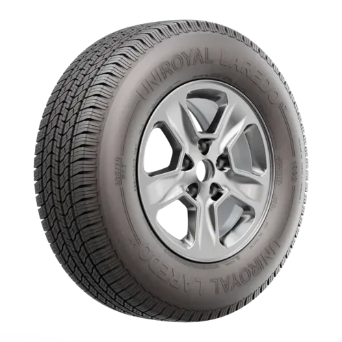 Tire UNIROYAL LAREDO HT All-season tire 265/70 R17 115T M+S A (tire + rim) Square