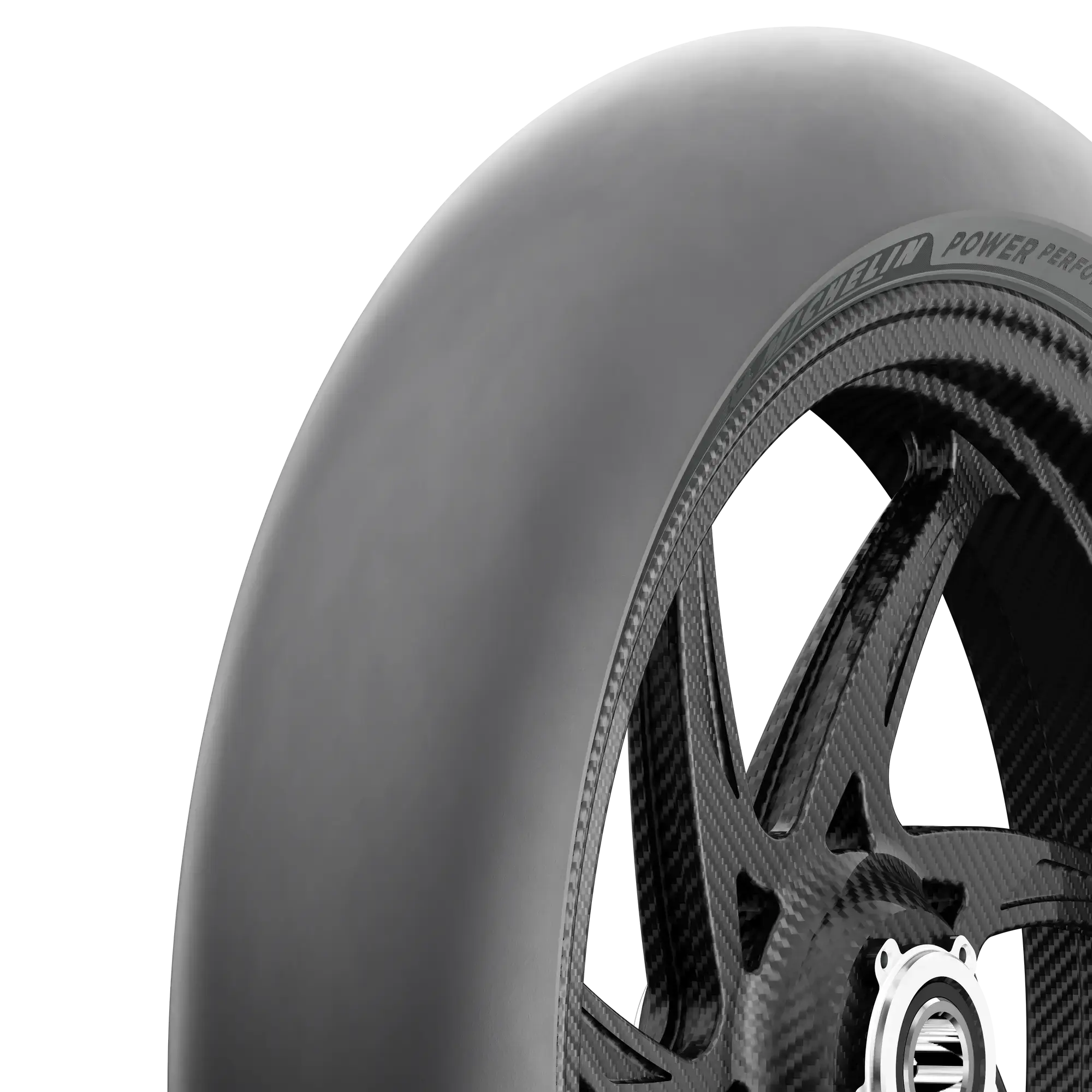 Pneumatico MICHELIN POWER PERFORMANCE SLICK Anteriore Pneumatici per tutte le stagioni 120/70 R17 58V A (pneumatico + cerchio) Quadrato