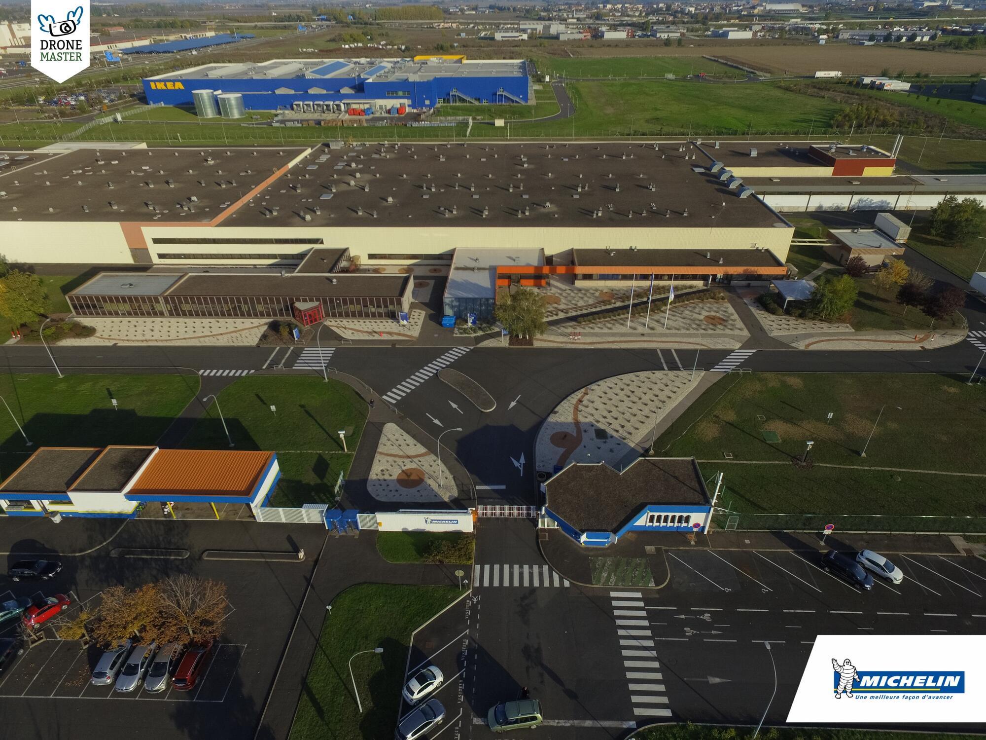 Site de production des Gravanches, Michelin. Clermont-Ferrand (France)