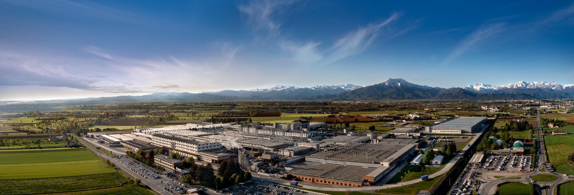 Visite de l'usine Michelin de Cuneo en Italie